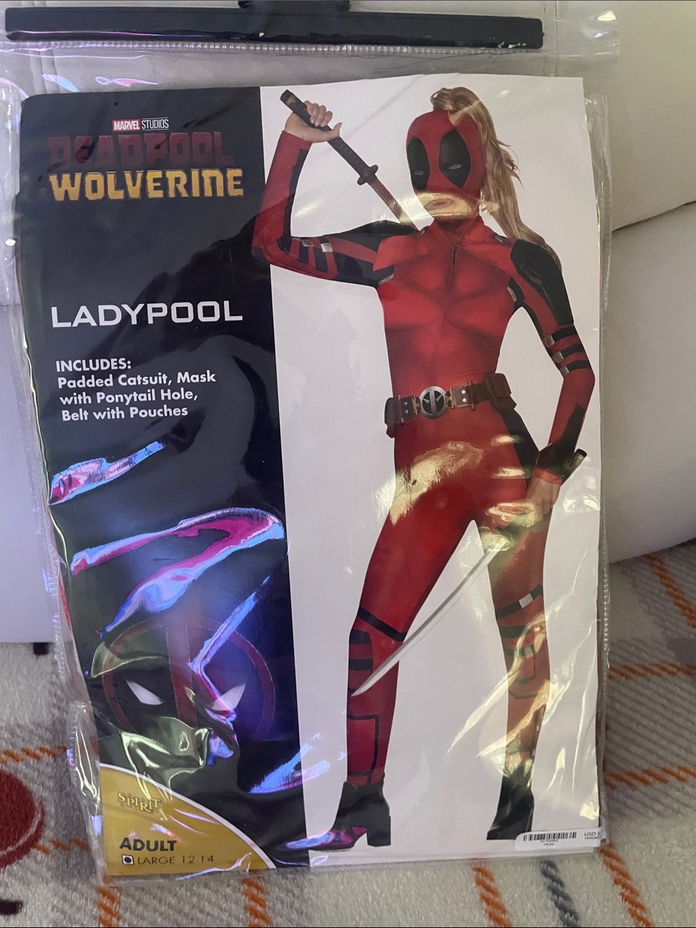 Marvel Deadpool Ladypool Red Women's Catsuit Costume by Spirit